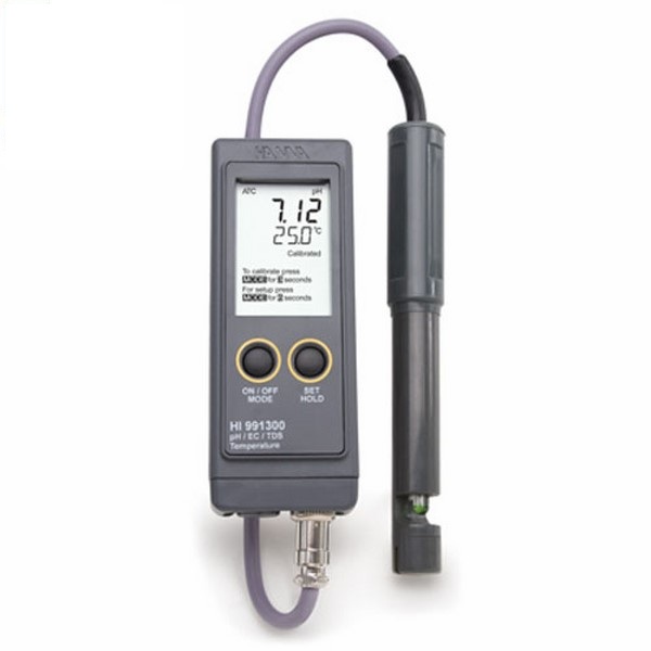 Máy đo pH/EC/TDS/Nhiệt độ Hanna HI991300 (0.00 to 14.00 pH)