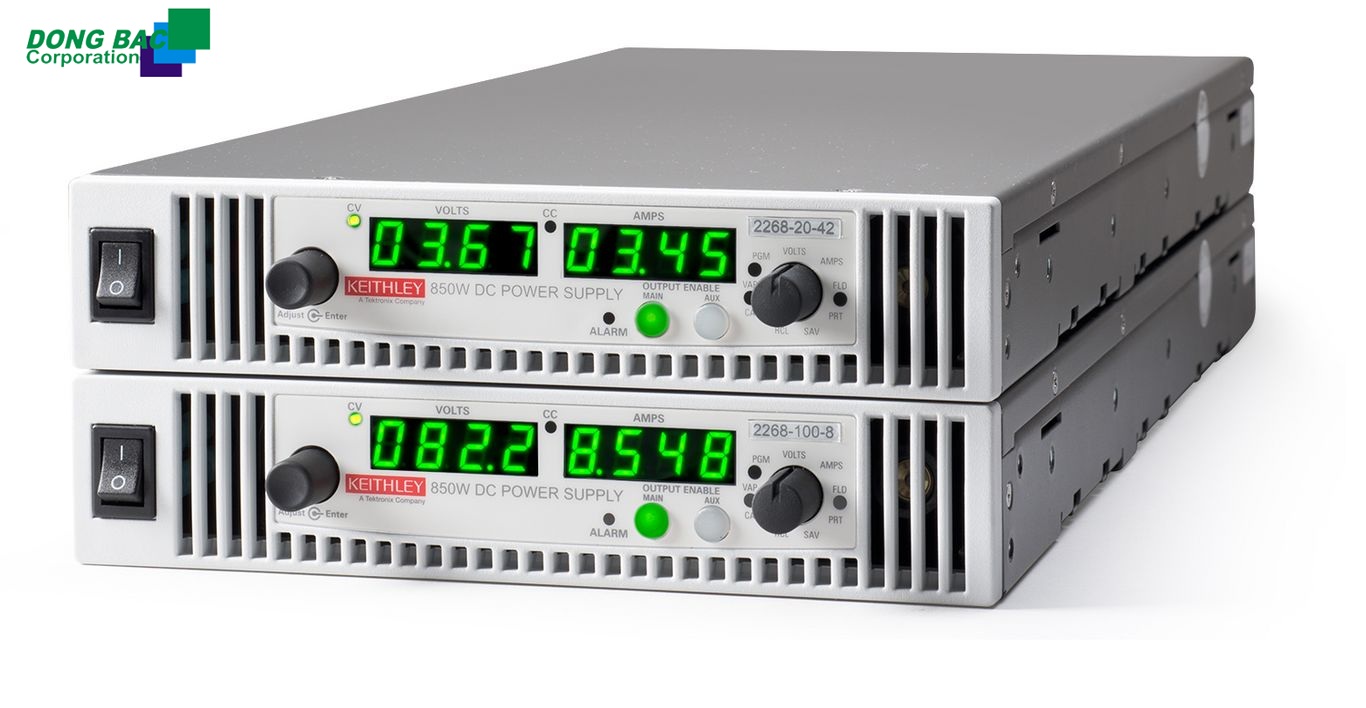 Nguồn điều chỉnh DC Keithley 2268-100-8 (0-100V, 8.5A, 850W)