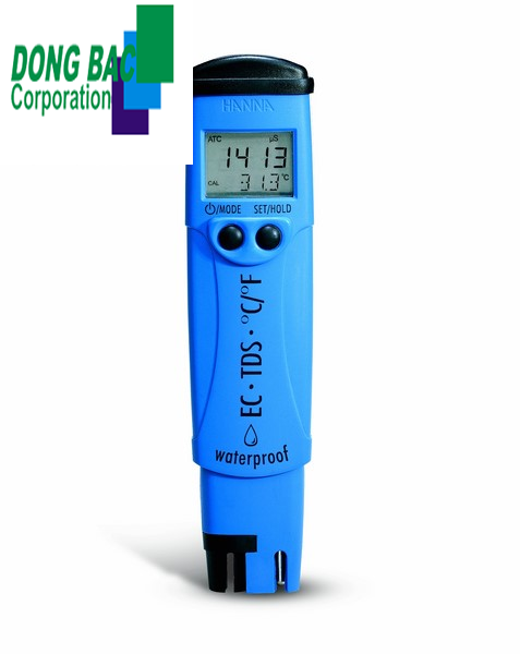 Bút đo EC/TDS/Nhiệt độ Hann HI98311 (0 to 3999 µS/cm, 0 to 2000 ppm (mg/L), 0.0 to 60.0°C)