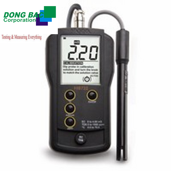 Máy đo EC/TDS/Nhiệt độ Hanna HI8732(0.00 - 4.00 mS/cm, 0 - 1999 ppm, 0 - 70°C)