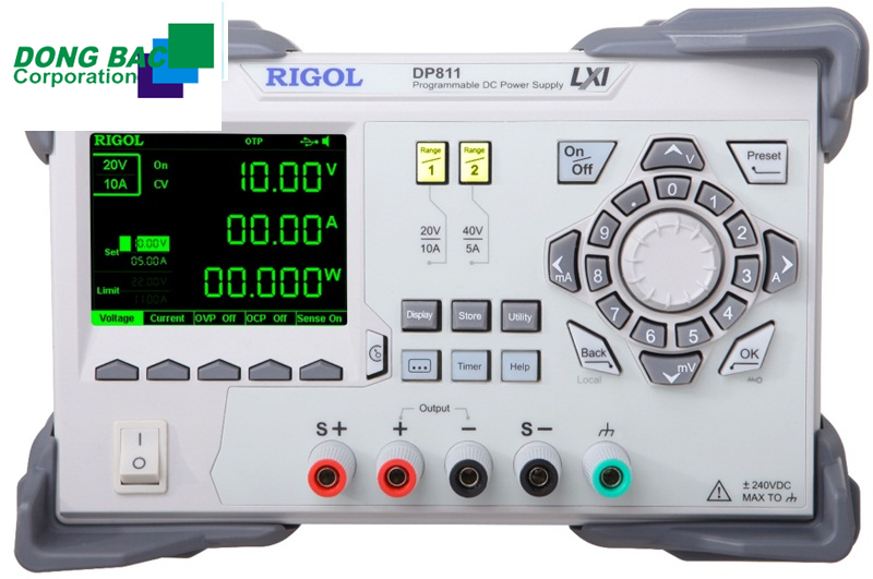Nguồn 1 chiều DC Rigol DP811 (40V, 10A, 1 Kênh)