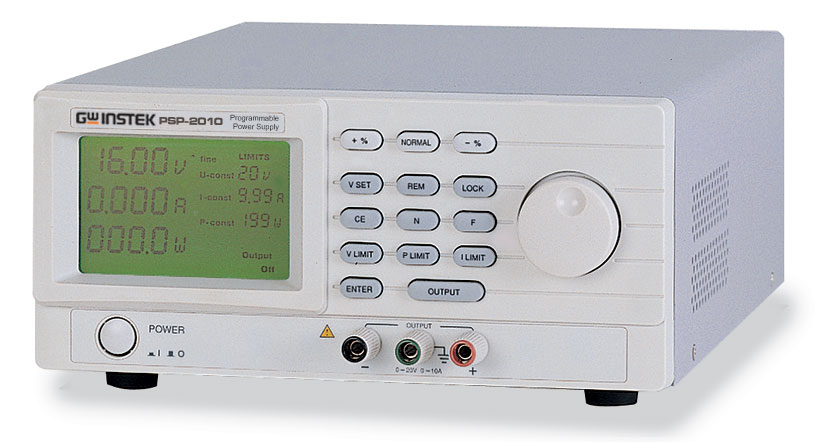 Nguồn DC lập trình chuyển mạch GW instek PSP-2010 (20V, 10A)