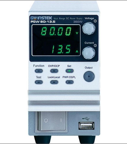 Nguồn DC lập trình chuyển mạch GW instek PSW 160-7.2 (160V, 7.2A, 360W)