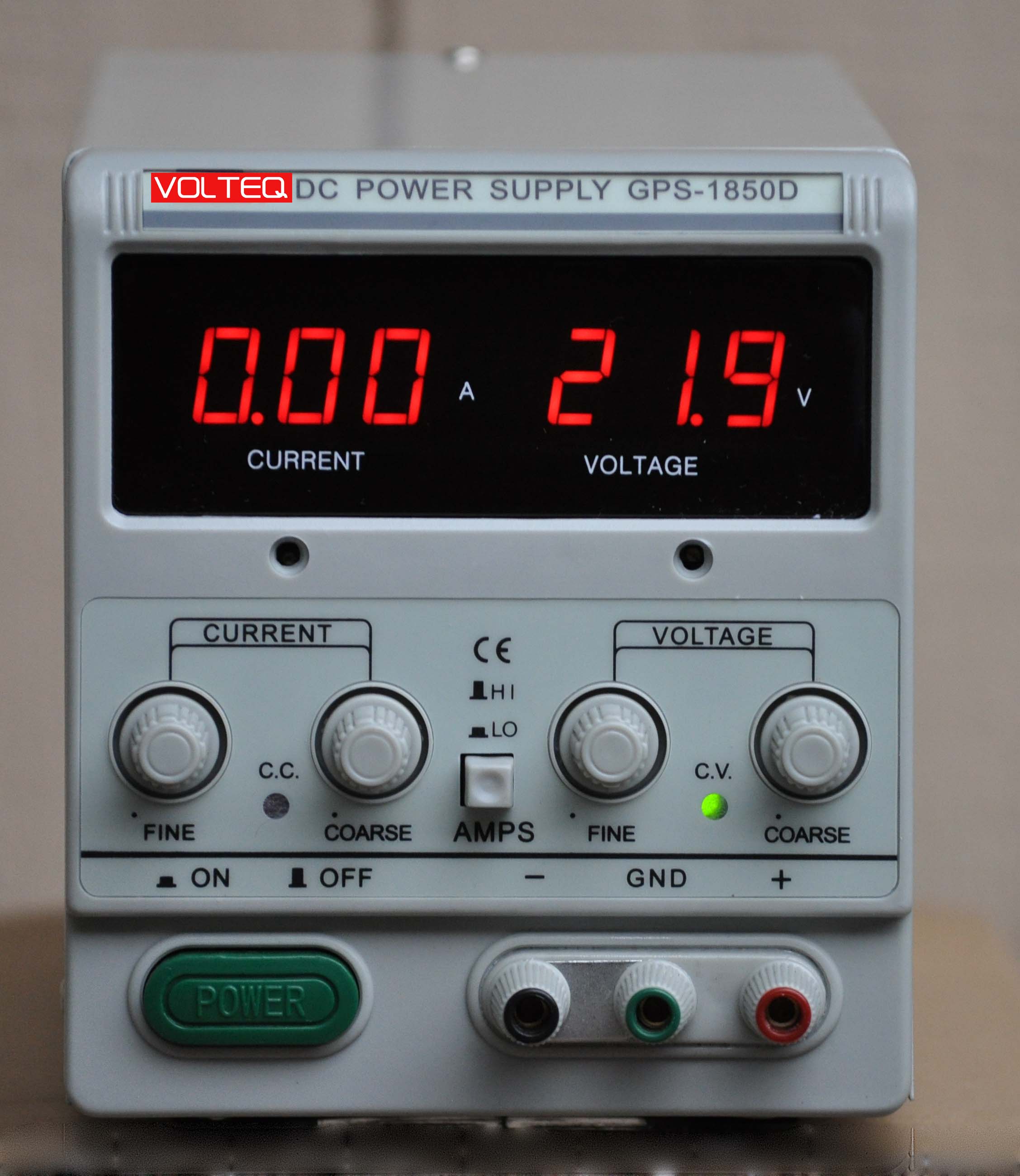 Nguồn DC tuyến tính GW instek GPS-1850D (18V, 5A, 90W)