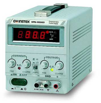 Nguồn DC tuyến tính GW instek GPS-3030D (30V, 3A, 90W)