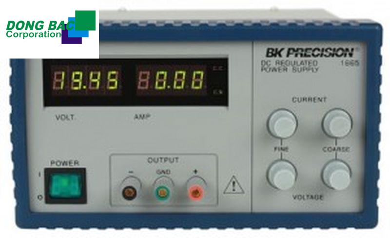 Nguồn một chiều BK Precision 1665 (0-19.99V/9.99A)