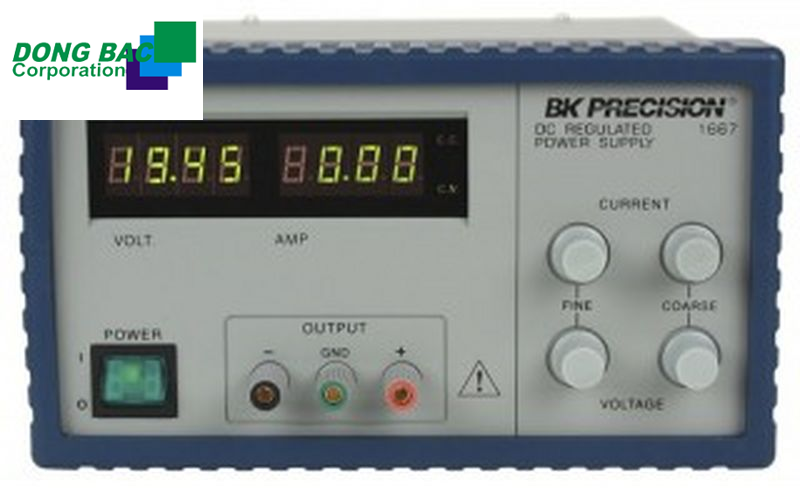 Nguồn một chiều BK Precision 1667 (0-60V/3.3A)