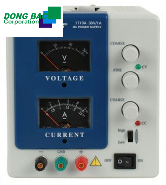 Nguồn một chiều BK Precision 1710A (0-30V/1A)