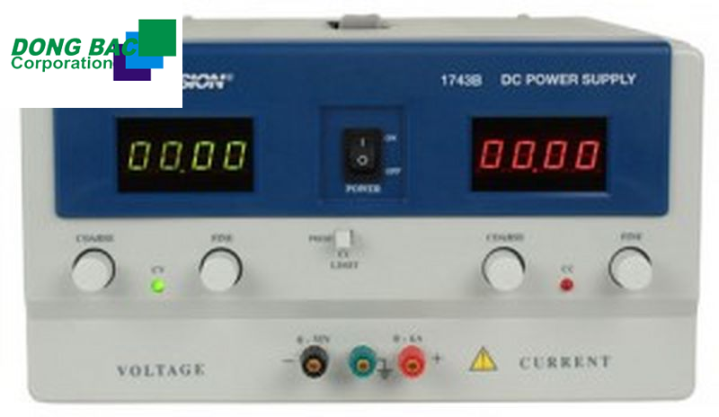 Nguồn một chiều BK Precision 1743B (0-35V/6A)