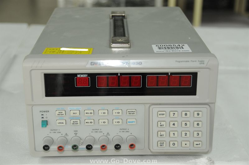 Nguồn một chiều lập trình tuyến tính GW instek PPT-1830 (18V, 5A, 138W, 3 CH, GPIB)