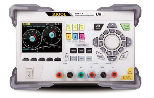 Nguồn một chiều Rigol DP831A (5VDC/5A,+30VDC/2A,+30VDC/2A, 3CH)