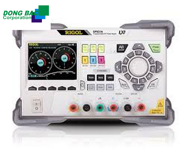 Nguồn một chiều Rigol DP831A (8VDC/5A,+30VDC/2A,-30VDC/2A, 3CH)